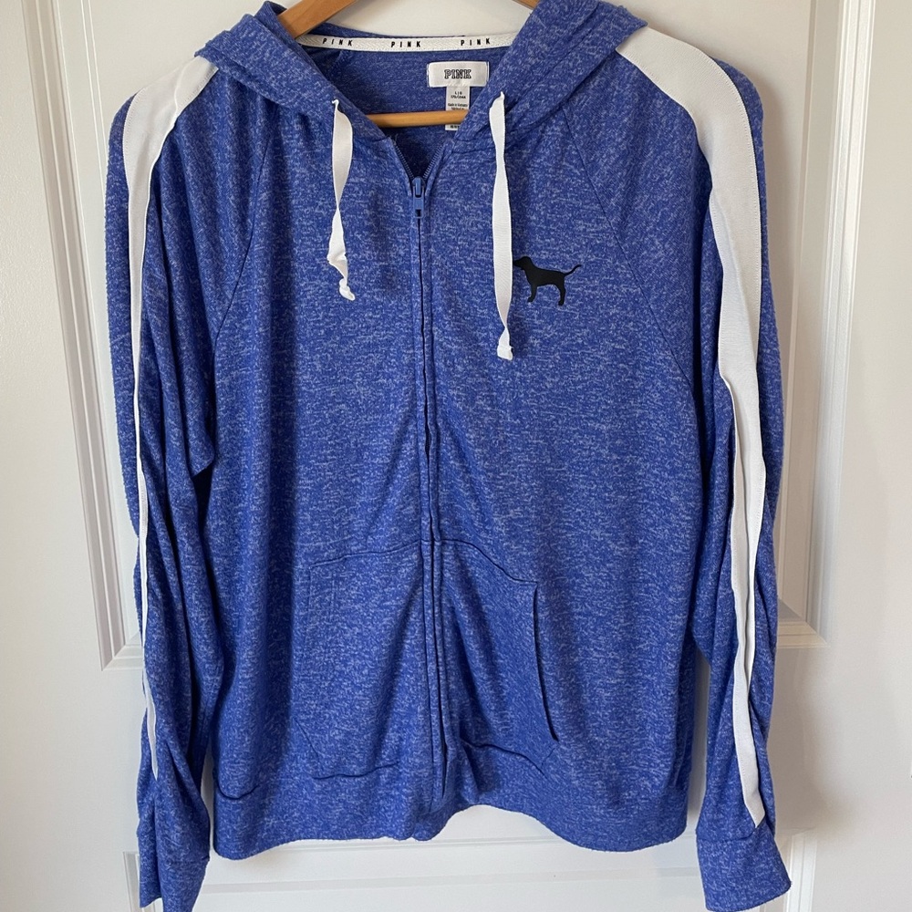 PINK Zip Up Sweater